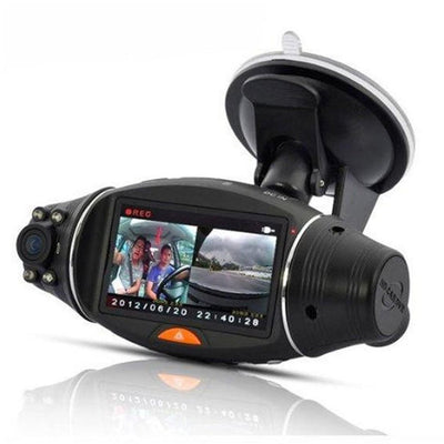 R310 GPS Double Lens / 140 Degrees Wide-angle / Night Vision / Gravity Sensing Driving Recorder - goldylify.com