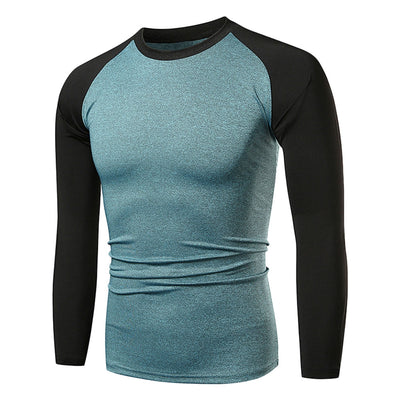 Casual Two Tone Raglan Long Sleeve T-shirt - goldylify.com