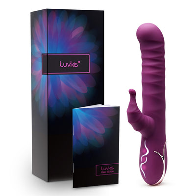 Luvkis Automatic Thrusting Pulsator Rechargeable G-Spot Dildo Vibrator Sex Toy For Women Clitoris Stimulator Vagina Massager - goldylify.com