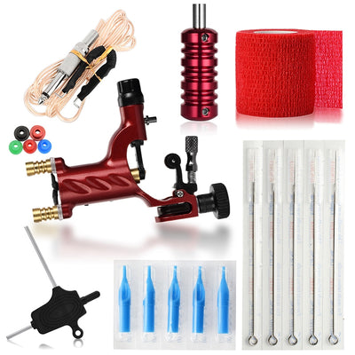 ATOMUS WSTZ001102 Portable Red Tattoo Machine Practice Component - goldylify.com