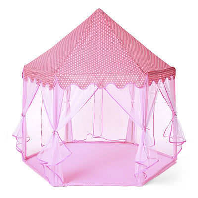 Large Princess Play Tent Castle Tulle Children Game House - goldylify.com