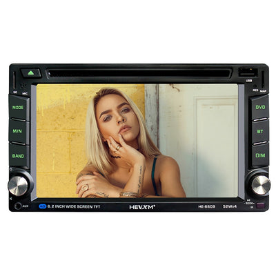 HE6609 Hands-free Communication / FM Radio / Bluetooth / 6.2 inch Capacitive Screen Car DVD Navigation - goldylify.com