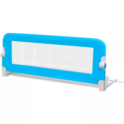 vidaXL Toddler Safety Bed Rail 102 x 42 cm Blue   10103 - goldylify.com