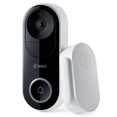 360 D819 Remote Monitoring / Wireless WiFi / Visitor Recognition / Video Call / Ultra Clear Night Vision Smart Camera Doorbell - goldylify.com