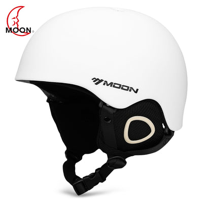 MOON Outdoor Integrated Skiing Helmet with Adjustable Strap Air Vent for Cycling Skating - goldylify.com
