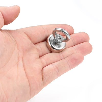 Strong Neodymium Pot Magnet with Hanging Ring