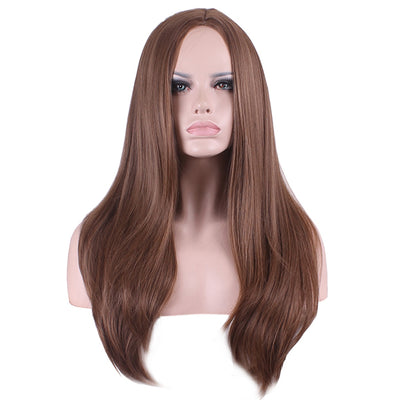 Centre Parting Long Natural Straight Wig - goldylify.com