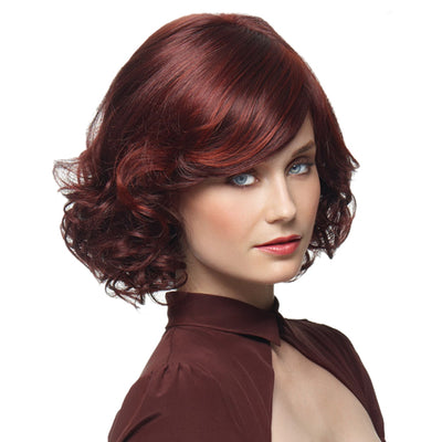 Short Curly Layered Wig with Bangs - goldylify.com