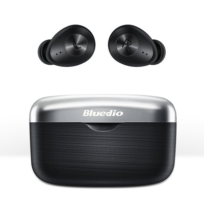 Bluedio Fi Wireless Bluetooth Headset TWS Waterproof Ear Sports Headphones With Ear Wireless Headset Charging Case