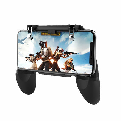 Mobile Game Controller Cellphone Fire Button Trigger Gaming Grip with Joystick - goldylify.com
