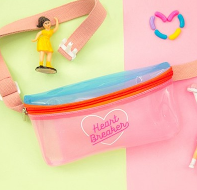 The Heartbreaker PVC Bum Bag - goldylify.com