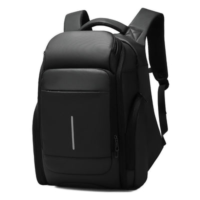 Business commuter backpack PVC multi-function large-capacity backpack Wild outdoor casual men's bag - goldylify.com
