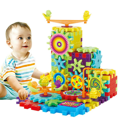 Changeable Model ABS Educational Dynamoelectric Building Block for Kids - goldylify.com