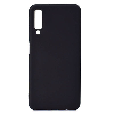 TPU Material Solid Color Mobile Phone Case for Samsung Galaxy A7(2018) - goldylify.com