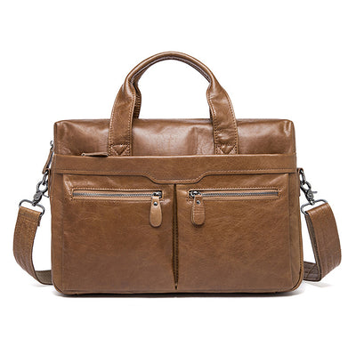 Leather Briefcase - goldylify.com