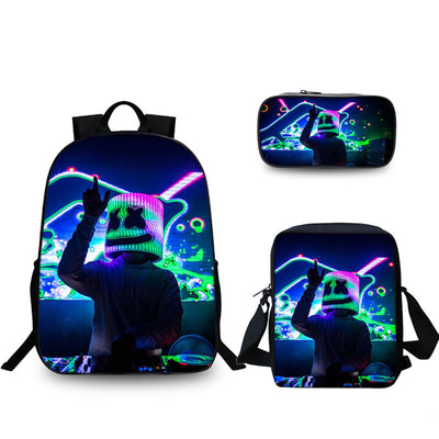 Marshmello computer backpack - goldylify.com