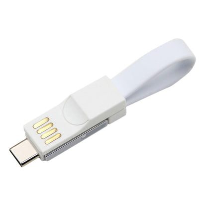 Cwxuan 3 in 1 Key Chain USB Magnetic Charging Line Sync Data Cable - goldylify.com