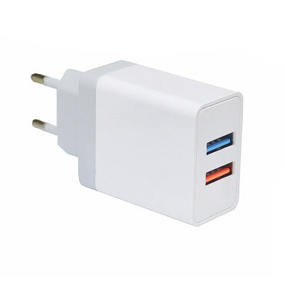 Minismile 5V 2.4A Universal Fast Charge Dual USB Port Home USB Power Travel Charger Wall Adapter - goldylify.com
