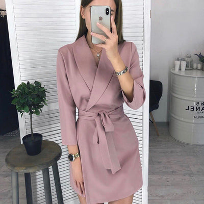 Short temperament dress - goldylify.com