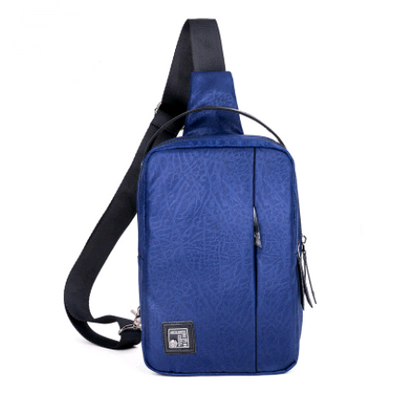 New casual sports men's chest bag Oxford cloth outdoor travel shoulder bag - goldylify.com