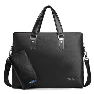 Men's handbag business work men's single shoulder slung bag to work office bag - goldylify.com
