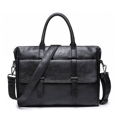 Men's bag shoulder slung portable postman casual British official retro trend travel men's Korean version of the computer bag - goldylify.com