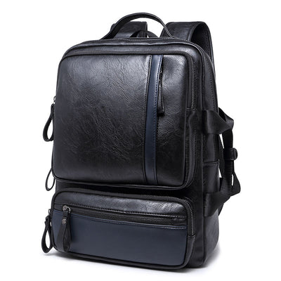 2020 new Korean version of men's fashion travel bag schoolbag backpack factory direct sales - goldylify.com