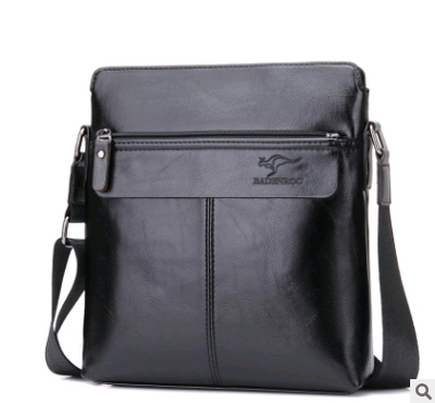 New Kangaroo Men's Bag Shoulder Bag Men's Business Messenger Bag Men's Trendy High-end Shoulder Bag - goldylify.com