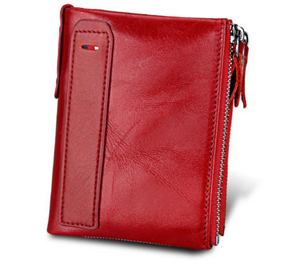 Genuine Leather RFID Blocking Wallets - goldylify.com