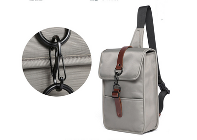 New Fan Zu chest bag men's Messenger bag men's shoulder bag diagonal shoulder bag men's backpack small casual fashion pockets sports - goldylify.com