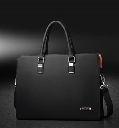 Leather business men's handbag - goldylify.com