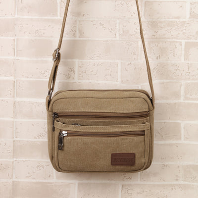 Korean style BAG canvas bag manufacturers wholesale men's casual fashion satchel ten yuan to spread the goods - goldylify.com