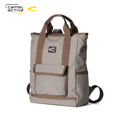 Camel avitve camel men's shoulder bag, retro backpack, leisure travel bag, custom wholesale - goldylify.com