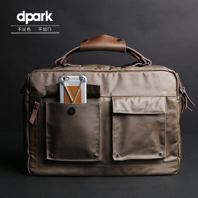 Dpark 14/15 inchLenovo laptop bag with single shoulder slung men business handbag - goldylify.com