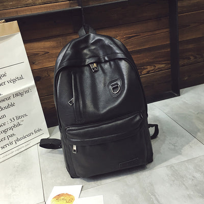 Korean men's casual rivet, backpack, traveling fashion tide, college students' schoolbag - goldylify.com