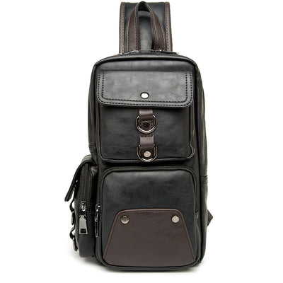 2020 new men's fashion bag small chest bag Korean casual male Crossbody Bag Purse and outdoor - goldylify.com