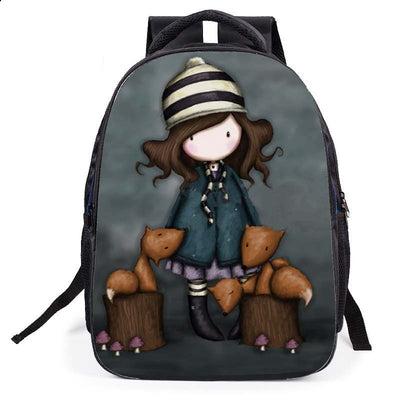 2020 new children cartoon schoolbag schoolboy backpack girl adorable Princess bag package illustrations girls wholesale - goldylify.com