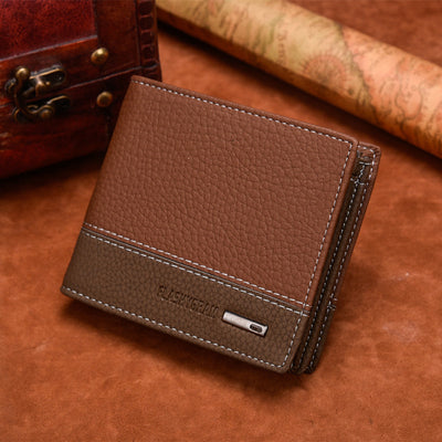 purse genuine embossed leather wallet - goldylify.com