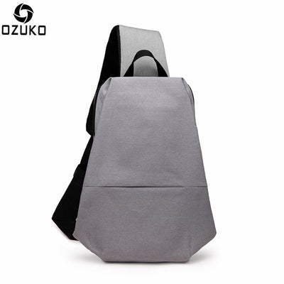 Canvas Men's  Single Shoulder Bag Backpack Crossbody Packs Shoulder Bags - goldylify.com