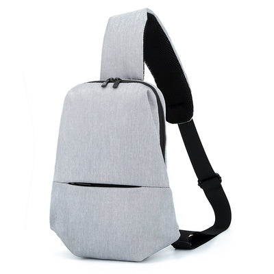 Male chest bag new Korean plate multi function outdoor leisure men's single shoulder slant bag - goldylify.com