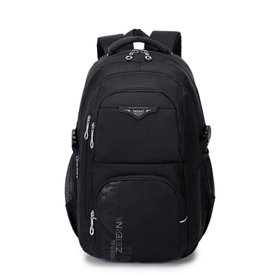 Amazon fast selling Korean double bag leisure men travel backpack fashion Oxford cloth trend bag light - goldylify.com