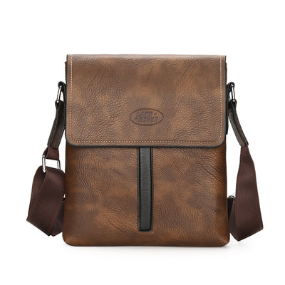 On behalf of a 2020 man single shoulder bag vertical inclined shoulder bag backpack men's business - goldylify.com