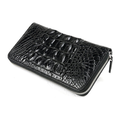 It's theskin handbags leather zipper long wallet wallet genuine business men hand bag a penalty ten - goldylify.com