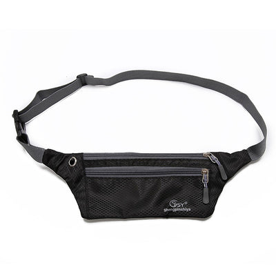 Hot sale multifunction running waist bag for men's sports outdoor burglar burglar bag - goldylify.com