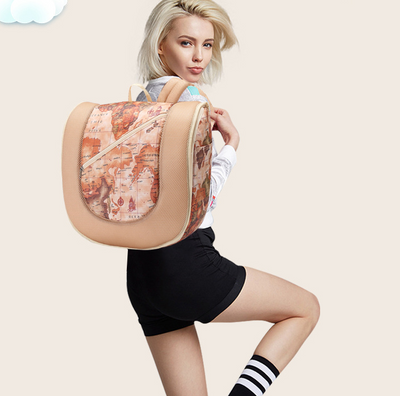 Multi-function large-capacity Mummy bag Korean version of the shoulder casual backpack new hand luggage shoulder out light mother and baby package - goldylify.com