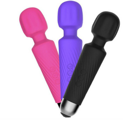 Rechargeable 8 Speed 20 Frequency Waterproof sex toy AV Wand Massager Vibrator Sex Toys for Female