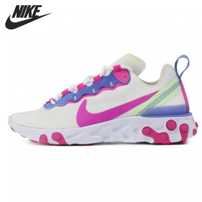 Original New Arrival NIKE REACT ELEMENT 55 Women's  Running Shoes Sneakers