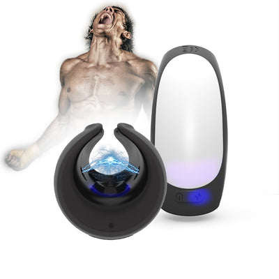 Aite High Quality Medical Silicone Electric Shock Vibrator sex toys for Men Masturbating