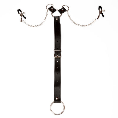 Cheap Sex Adult Sex Toys Steel Nipple Clamps Slave Collar Sex Bondage Sexy Products