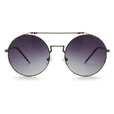 Metal Round Frame Classic Luxury Retro Sunglasses Polarized
